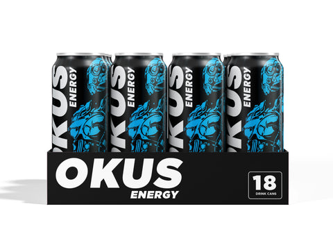 Okus Energy - Energy Drink Blue Raspberry